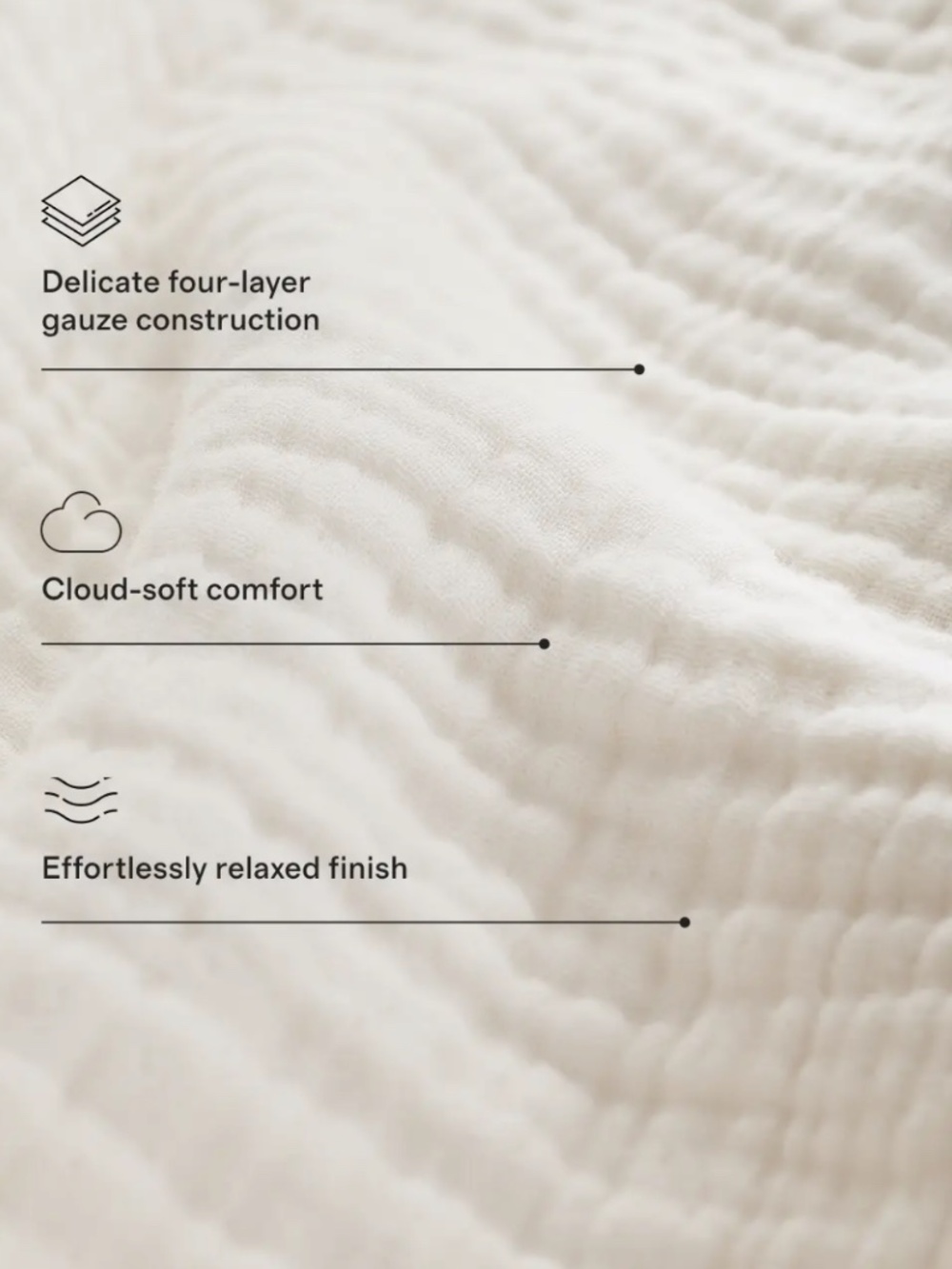 Quince Organic Cotton Gauze Duvet Cover - King / Cal King - Picture 6 of 6
